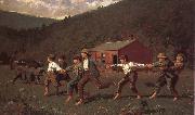 Winslow Homer Play game Sweden oil painting artist